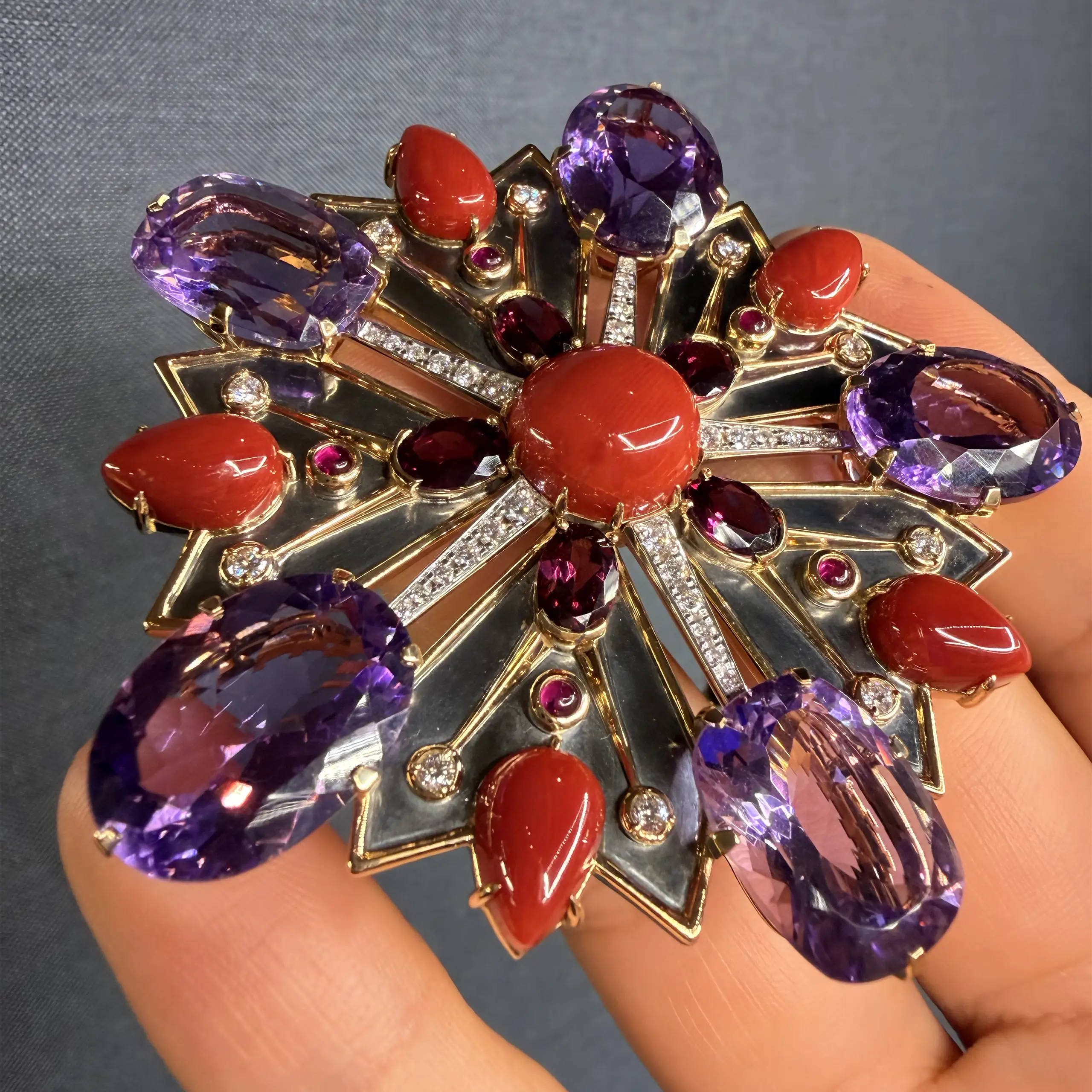 Elie Top's neo-medieval Avalon Star pendant