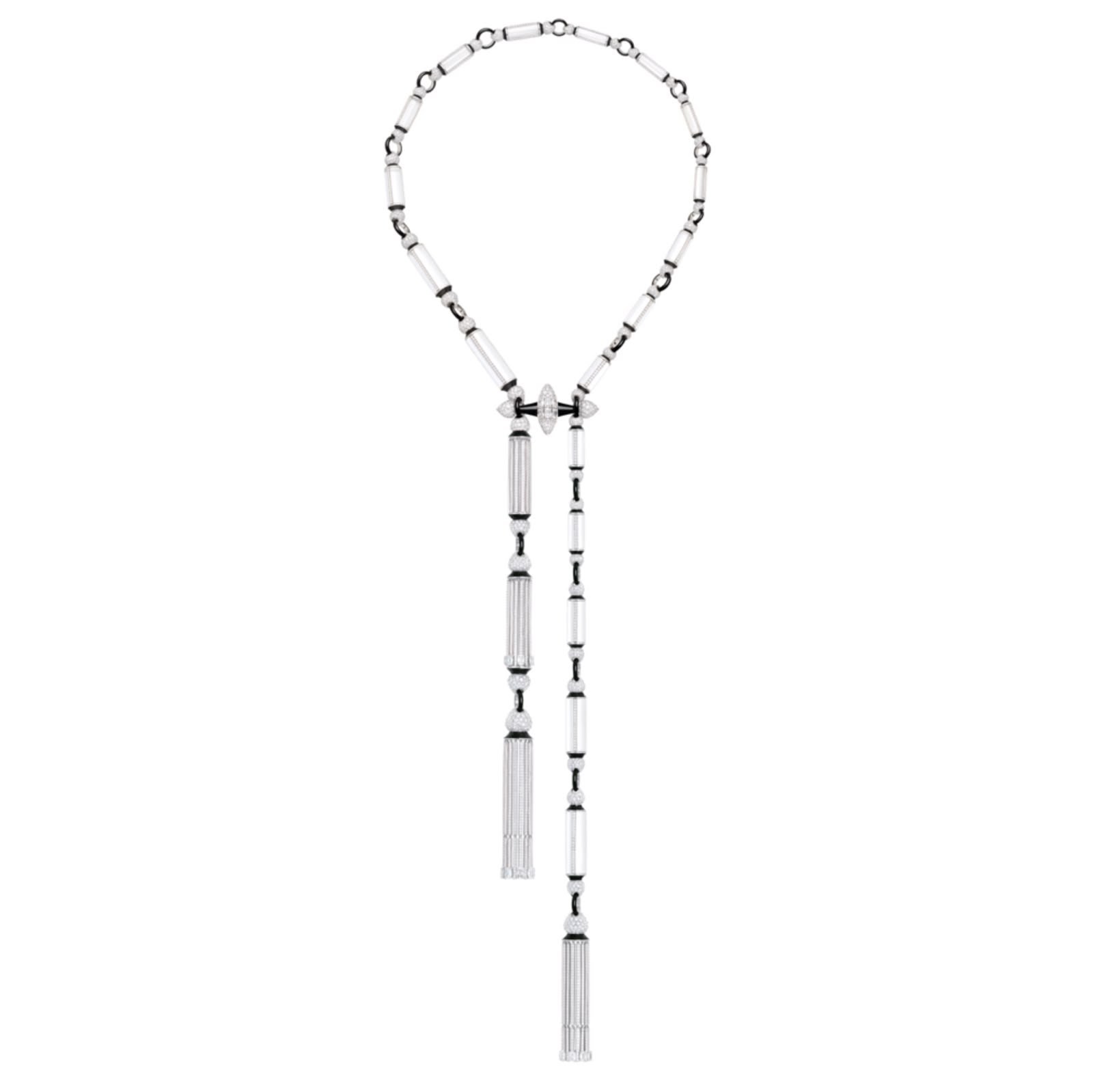The Whisper necklace by Greek designer Nikos Koulis